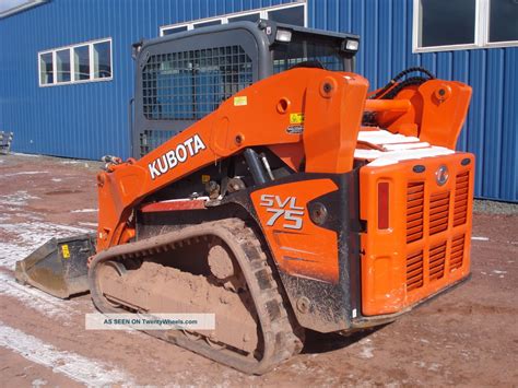 kubota skid steer 75 hp vs 90hp|kubota svl75 highflow for sale.